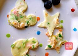 三丁虾仁鸡蛋饼的做法图解7