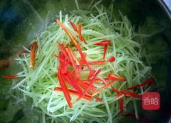 红椒莴笋丝的做法图解7