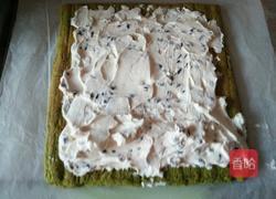 蜜豆抹茶蛋糕卷的做法图解22