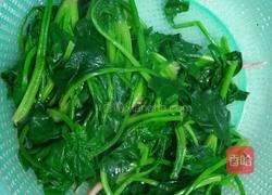晚餐凉拌菠菜的做法图解5