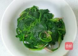 晚餐凉拌菠菜的做法图解6