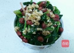 晚餐凉拌菠菜的做法图解11