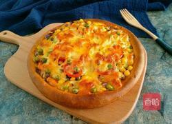 番茄酱版~培根红肠披萨〔9寸〕的做法图解24