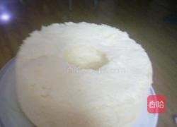 六寸中空蛋白蛋糕的做法图解18