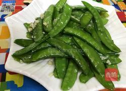 蒜蓉荷兰豆的做法图解4