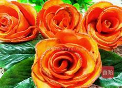 蔬菜玫瑰花的做法图解2