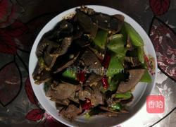 尖椒炒猪心的做法图解10