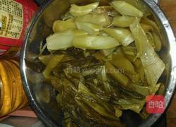 酸菜爆大肠的做法图解3