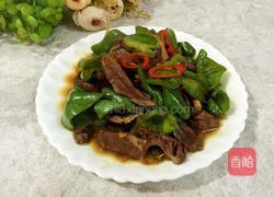 青椒炒猪心的做法图解10