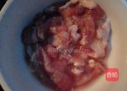 有机菜花炒肉的做法图解3