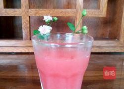 冰镇西瓜汁的做法图解5