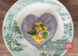 紫薯芒果冰淇淋(彩虹之上只属于你)的做法图解6