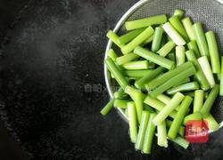 蒜苔肉丝的做法图解4