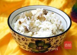 猪脚皮焖饭的做法图解4