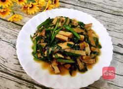 韭菜炒香干的做法图解9