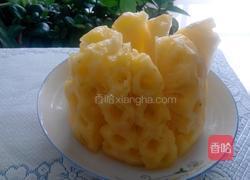 盐水甜菠萝的做法图解3