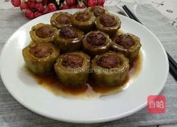 煎酿苦瓜的做法图解9