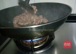 青椒炒牛肉的做法图解5
