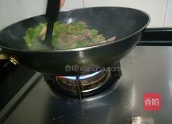 青椒炒牛肉的做法图解8