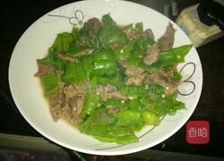 青椒炒牛肉的做法圖解9