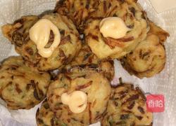 油炸萝卜丝丸子的做法图解9