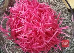 糖醋心里美的做法图解3