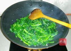 蒜蓉炒菜心的做法图解4