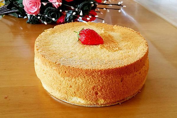 烫面戚风(八寸)