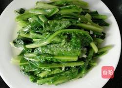 蒜蓉油麦菜的做法图解6