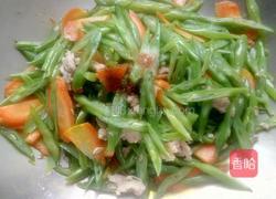 豆角炒肉的做法图解11