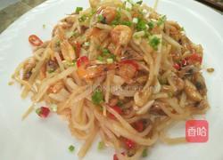 萝卜丝炒河虾的做法图解6