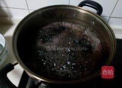三黑果干枸杞粥的做法图解4