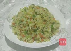 松软炒饭的做法图解5