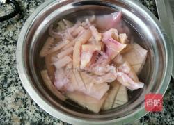 鱿鱼毛血旺的做法图解4