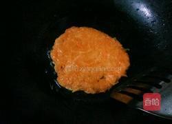 胡萝卜丝饼的做法图解7