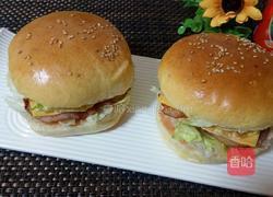 培根芝士汉堡的做法图解17