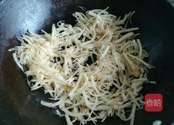 洋白菜肉丝炒饼的做法图解6
