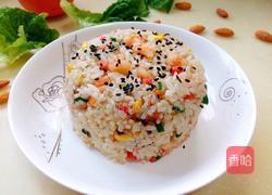虾仁炒饭的做法图解5