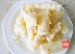 蓝莓酱山药糕的做法图解2