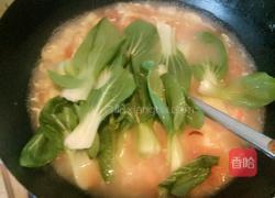 西红柿鸡蛋青菜疙瘩汤的做法图解8