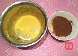 斑马纹双色戚风蛋糕(八寸)的做法图解8