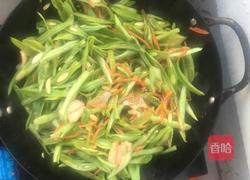 炒云豆丝的做法图解3