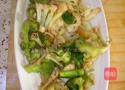 干锅有理腊肉菜花的做法图解2