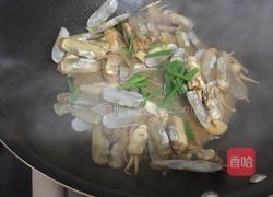 爆炒蛏子的做法图解7
