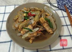 爆炒蛏子的做法图解8