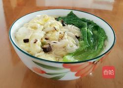 青菜香菇鸡蛋面（宝宝辅食）的做法图解10