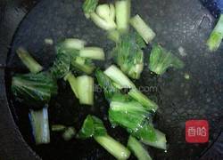 青菜鸡蛋烩饼的做法图解6