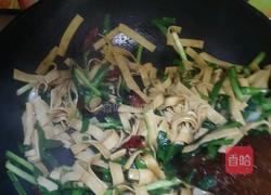 韭菜炒千张的做法图解9