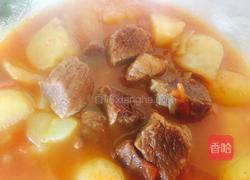 番茄土豆炖牛腩的做法图解8