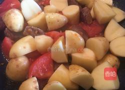 番茄土豆炖牛腩的做法图解6